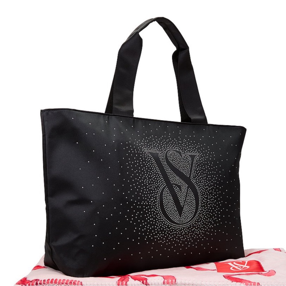 Victoria's Secret Black Tote Bag
